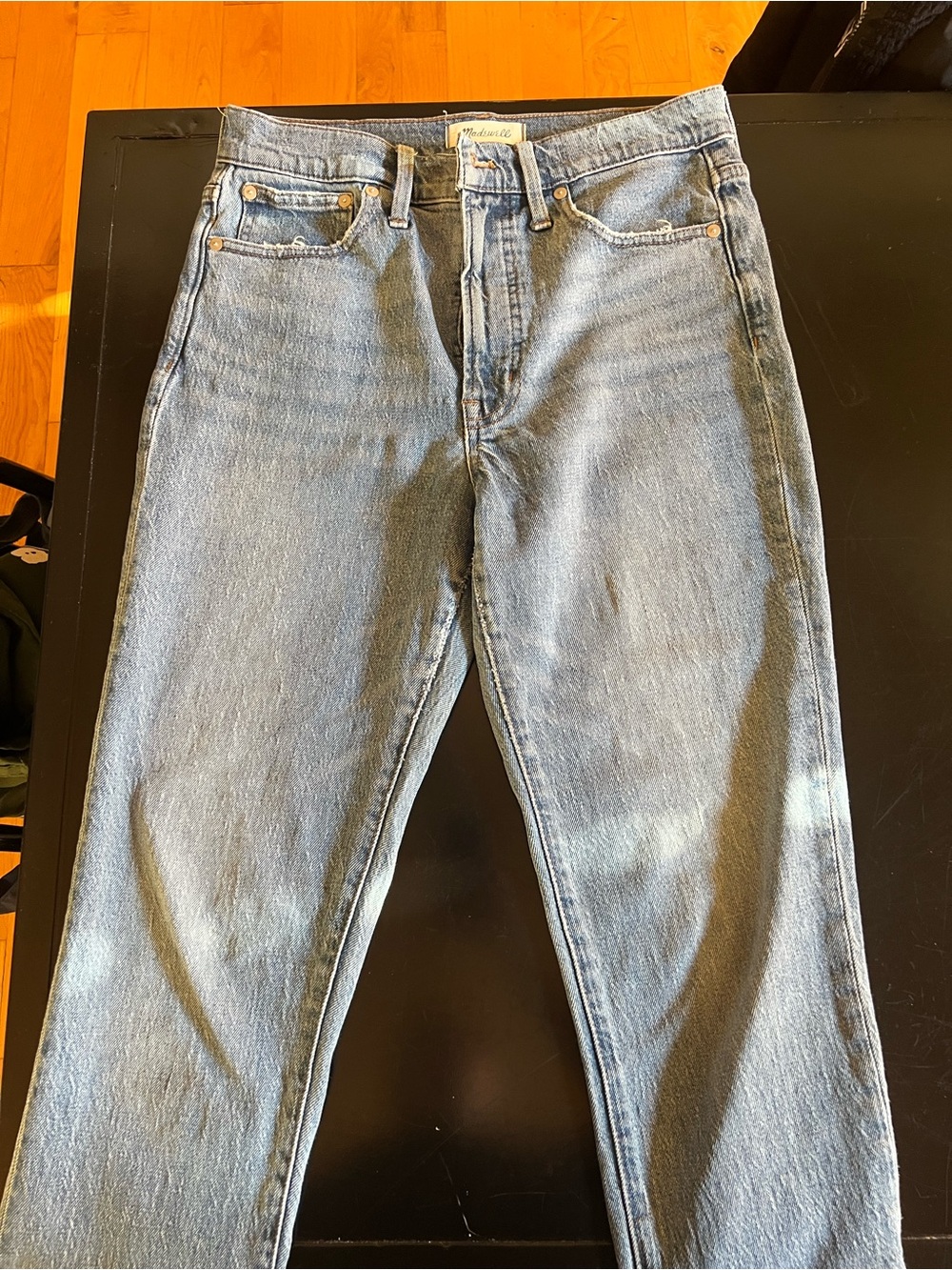 Madewell Women’s Perfect Vintage Light Blue Denim Jeans